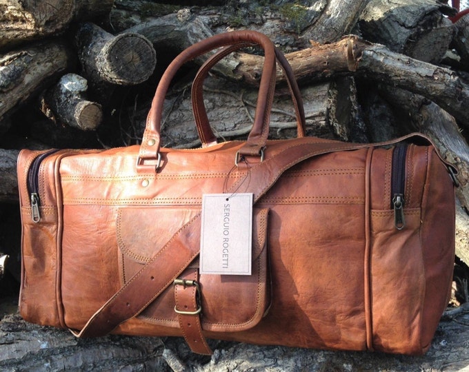 Leather Weekender, Duffle Bag, Leather Weekend Bag, Leather Holdall, Overnight Bag, Vacation Duffel, Carry on Bag, Leather Bag
