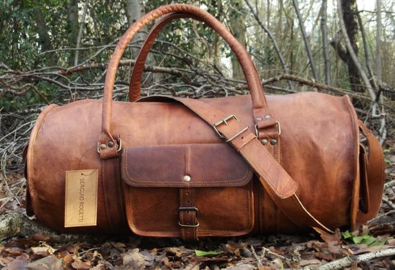 leather travel bag sale
