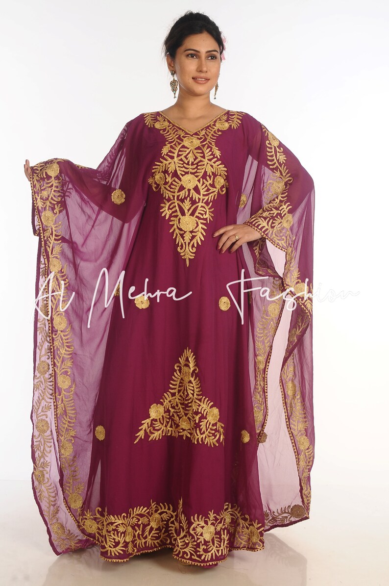 New Royal Islamic Modern Elegant Dubai Moroccan Caftan Arabic party wear Beach kaftan Farasha Maxi Floor Length Dresses Takshita Var SALE!