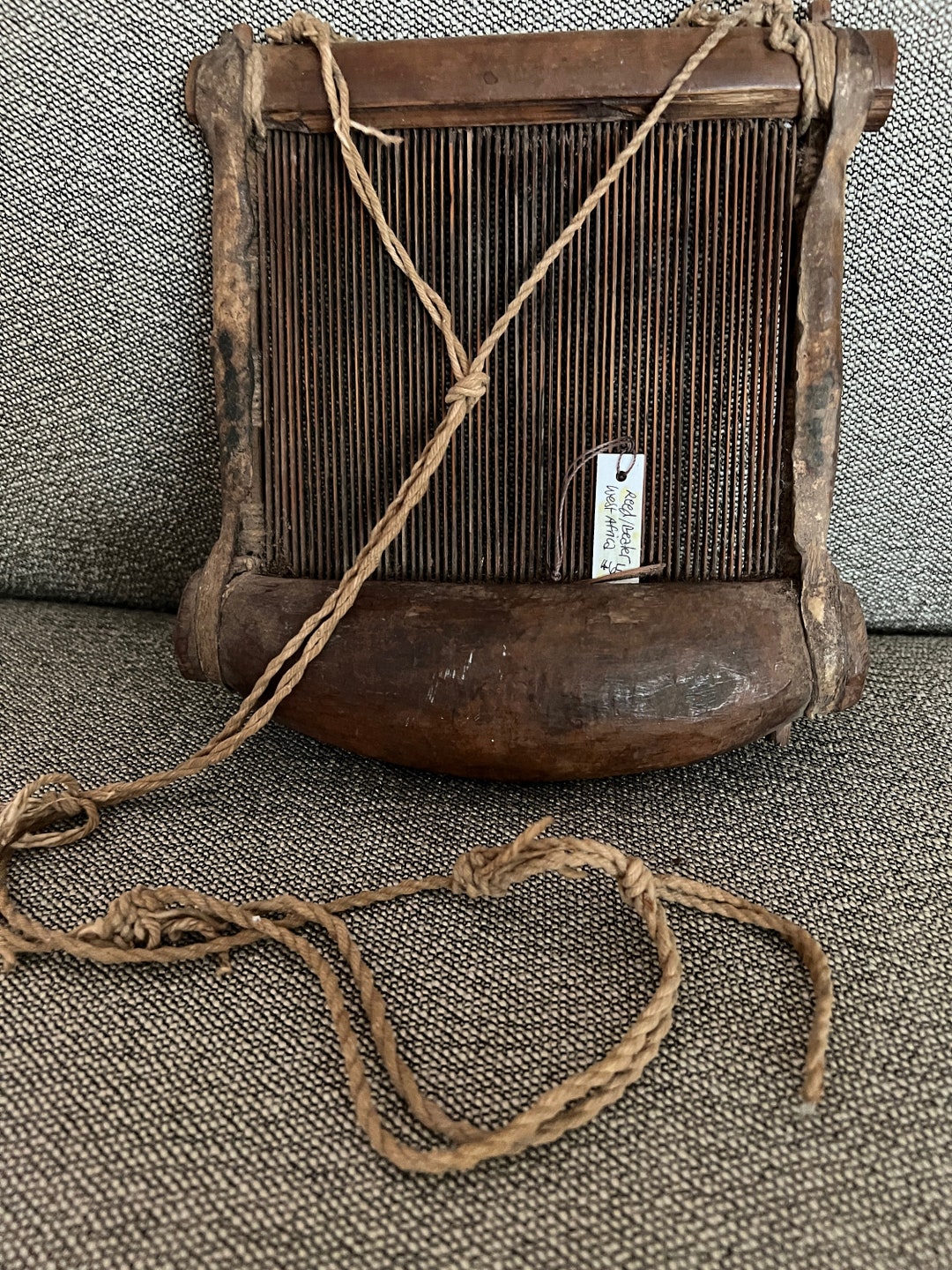 Antique West African Reed/beater for Kente/baule Weaving Etsy