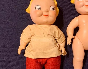 Vintage Campbell's Soup Kids Classic Shabby Chic Doll Twins TV