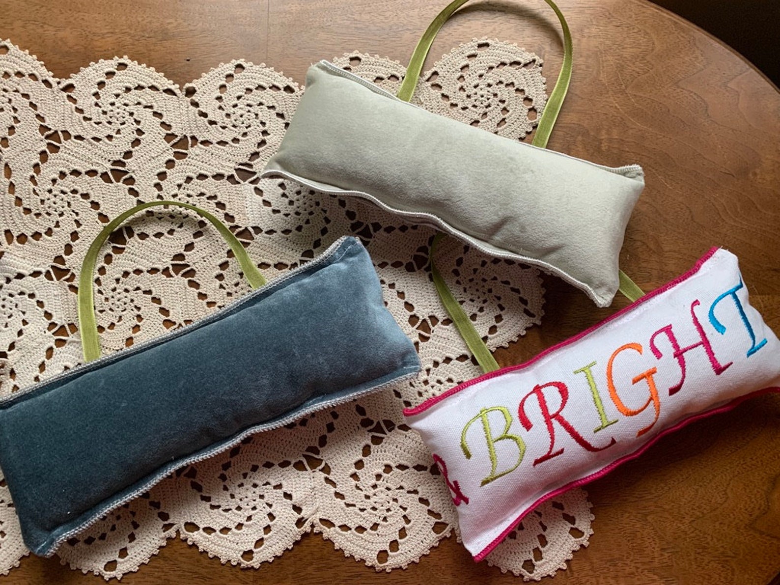 Cheery Door Knob Hangers Mini Door Knob Pillows Unique Etsy UK