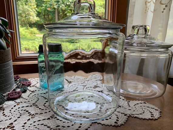 Large Apothecary Jars Trendy Counter Display Shabby Chic Potpourri Vintage  Inspired Storage Decorative Heavy Glass Terrarium Canisters 