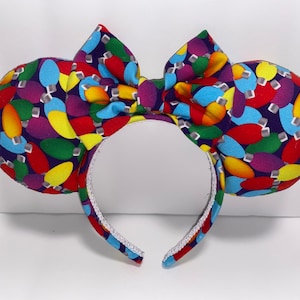 Christmas Lights Inspired Mickey Ears