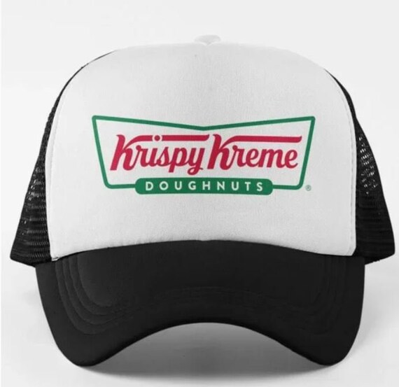 Krispy Kreme Doughnuts Trucker Hat-6 panel-gift for h… - Gem