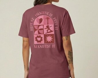Camiseta gruesa teñida unisex
