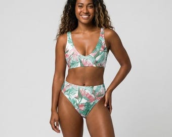 Recycelter Allover High Waist Bikini
