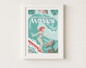 Gerahmtes Poster