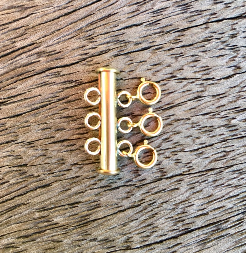 14k Gold Filled Or Sterling Silver Necklace Spacer Keeps Etsy