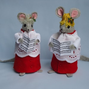 Felt Mouse, Church Mice, Choir Boys, Holiday Mouse