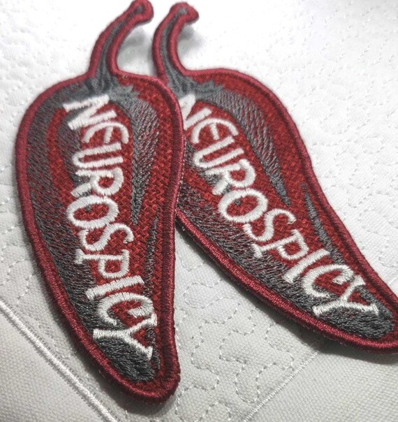 Neurospicy Patch Red - better than Neurodiverse - be special!