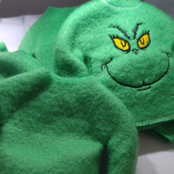 Green Guy Elf Sweater 10" Doll Christmas Clothing Prop