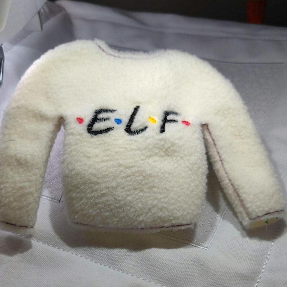 Friends Elf Sweater 10" Doll Christmas Clothing Prop