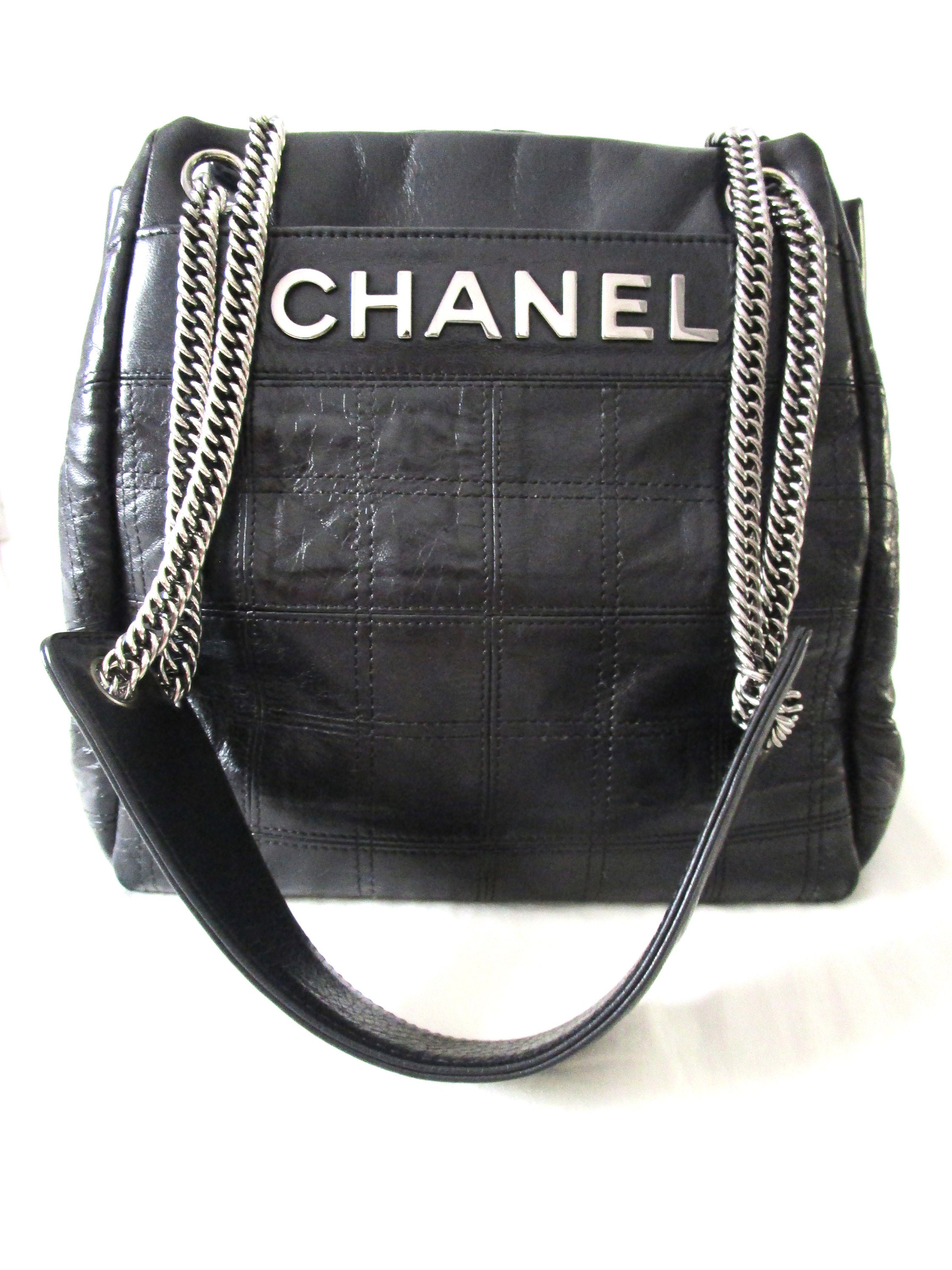 Chanel chain cheap bucket bag