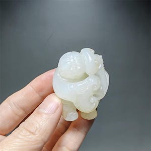 Antique Chinese White Jade - Etsy