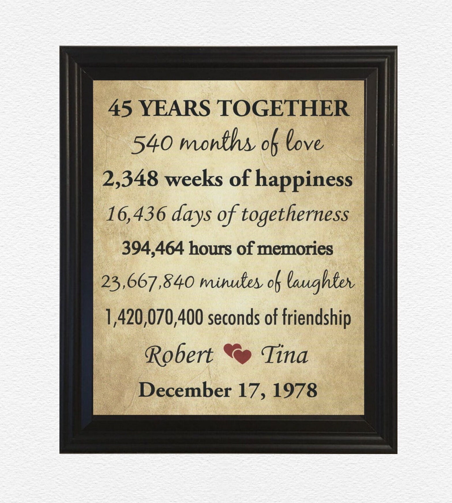 45th wedding anniversary quotes for wife | Honestweddingadvice.com