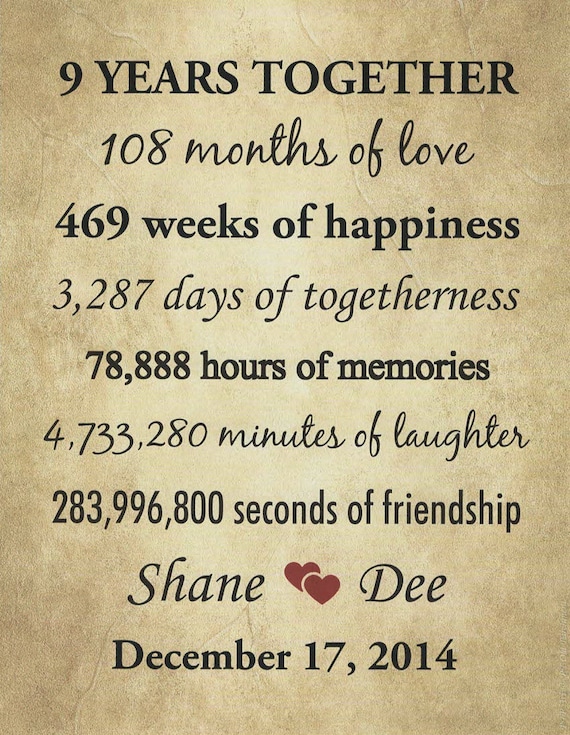 9 year wedding anniversary quotes store for husband