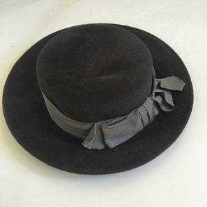 Brown Madcaps felt hat image 3