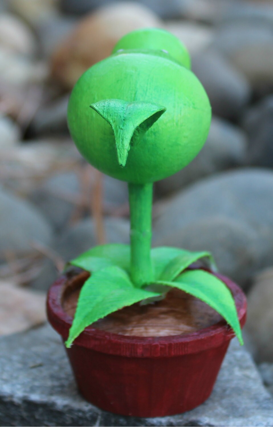 Plants Vs Zombie Peashooter // Cake Topper // Cupcake // Etsy