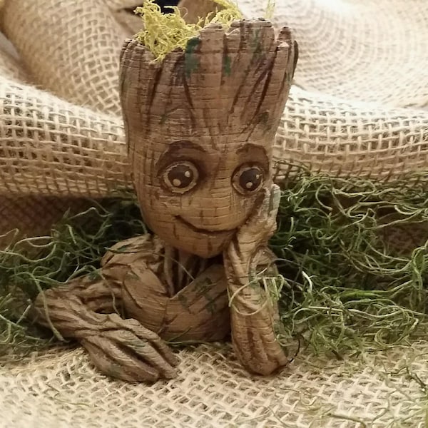 Baby Groot Cake Topper // Baby Groot Planter // Baby Groot Party Supply