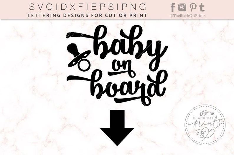 Baby on board svg Pregnancy announcement svg Cricut design ...