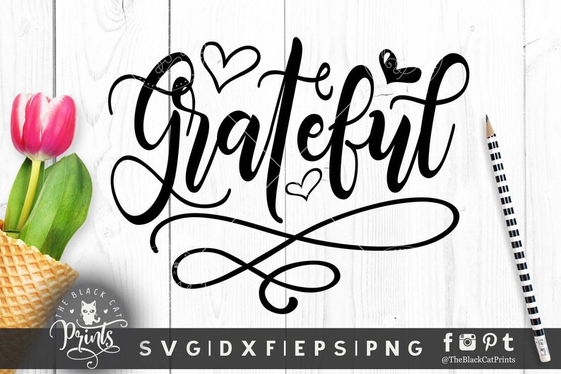 Grateful svg cut file Christian svg vinyl design Cricut ...