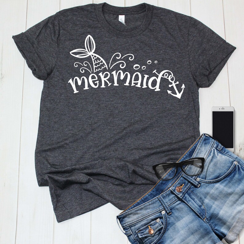 Download Mermaid SVG Heat transfer vinyl Mermaid tail svg Summer SVG | Etsy