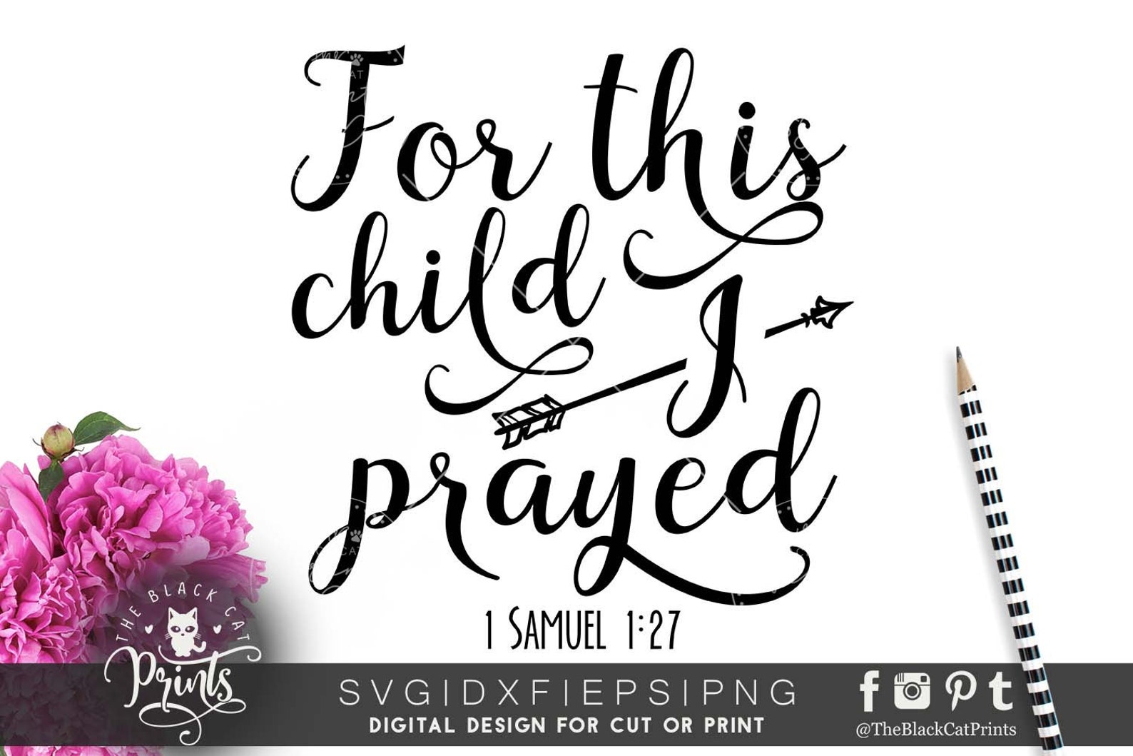 Bible Verse Svg File Baby Shower Svg Cut File Kids Svg for - Etsy