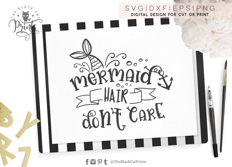 Download Mermaid SVG Vinyl Iron on files Mermaid tail svg Funny ...