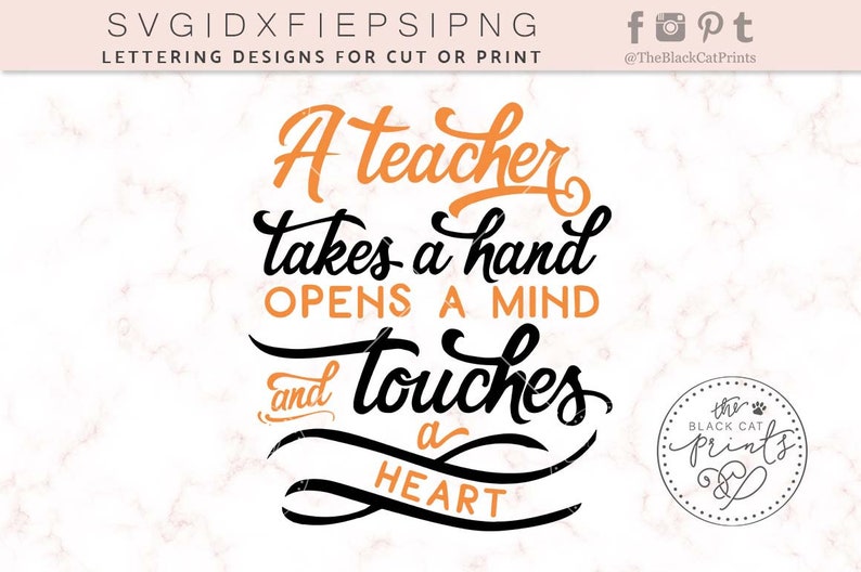 Download Teacher SVG file for Cricut Svg School design Teacher quotes | Etsy