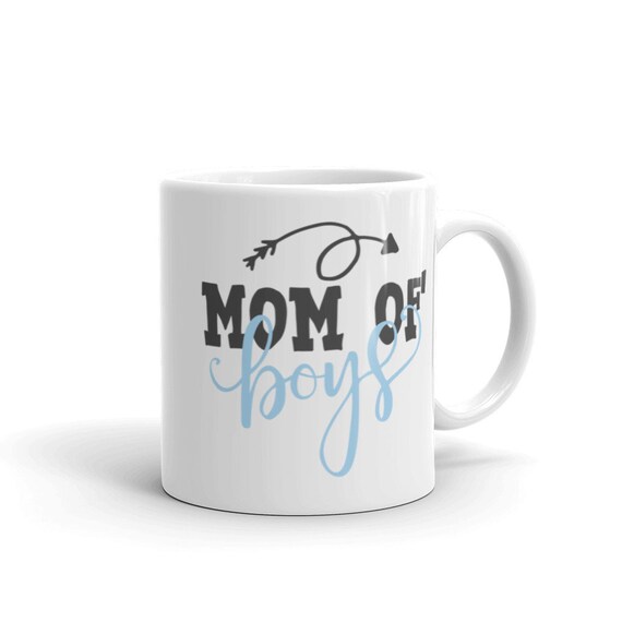 mom of boys mug