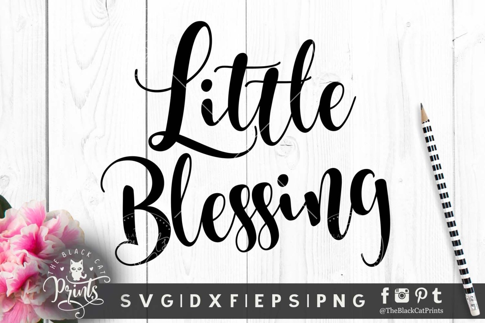 Download Little blessing SVG Heat transfer vinyl cut file SVG file ...