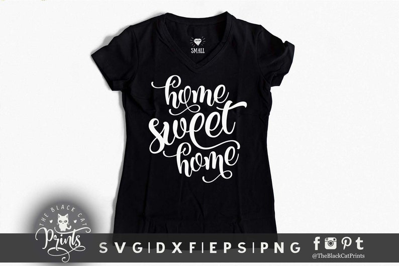 Download Home sweet home SVG design for cut Svg file Sayings svg | Etsy