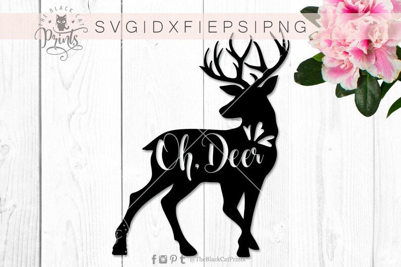 Download Oh Deer svg file for Cricut Svg cutting file Svg cuttables ...