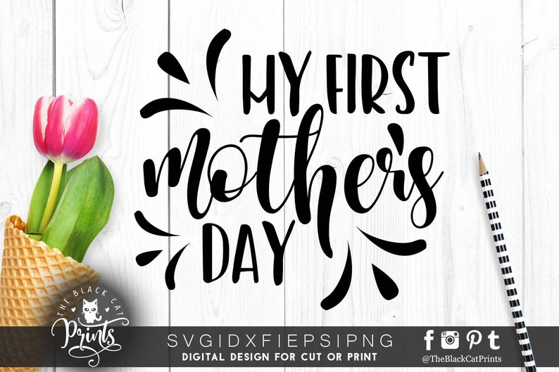 Download My first mothers day svg file for cut Svg mothers day Gift ...