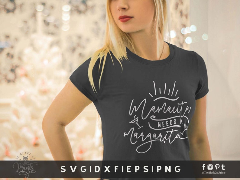 Download Mamacita Needs A Margarita svg cut file for Cricut ...