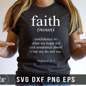 Hebrews 11 1 Svg - Etsy