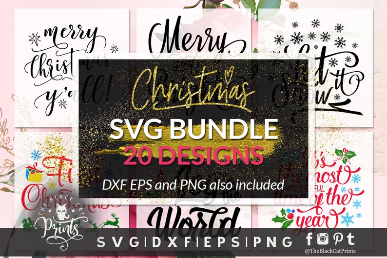 Download Christmas Svg Bundle Xmas Sayings Svg Files Set Svg Cricut Design Vinyl Iron On Winter Svg Christmas Clip Art Sale Svg Cheap Svg Eps Png Dxf Clip Art Art Collectibles Minyamarket Com