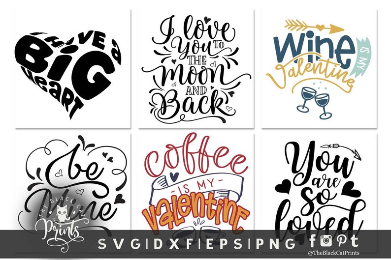 Download Valentines bundle svg designs Cameo Cricut cut files ...