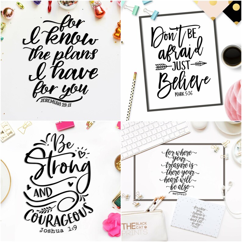 Download Christian SVG bundle Bible verse SVG files set Cricut SVG ...
