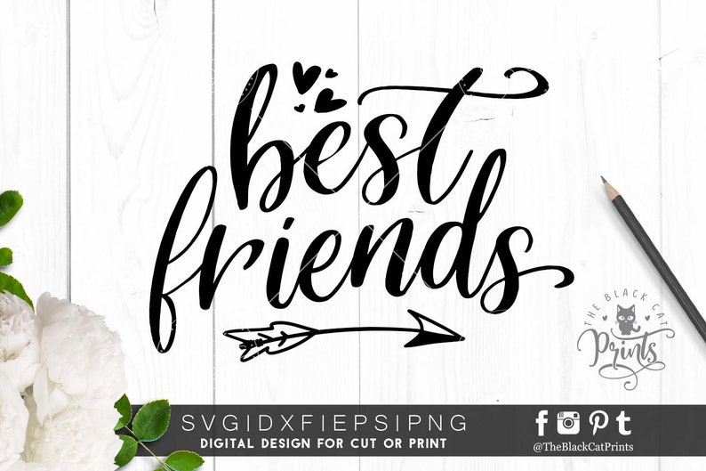 Download Best friends svg cut file Besties svg cutting file Cricut ...