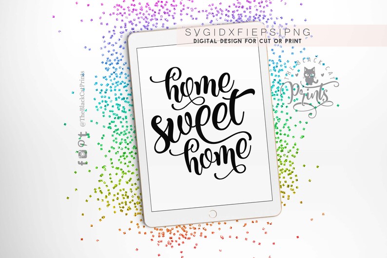 Download Home sweet home SVG design for cut Svg file Sayings svg | Etsy