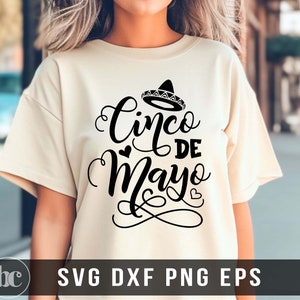 Cinco De Mayo SVG File For Cricut | Mexico Svg | Sombrero svg | Fiesta svg | Happy Cinco De Mayo svg | 5 De Mayo Shirt | Taco Tuesday svg