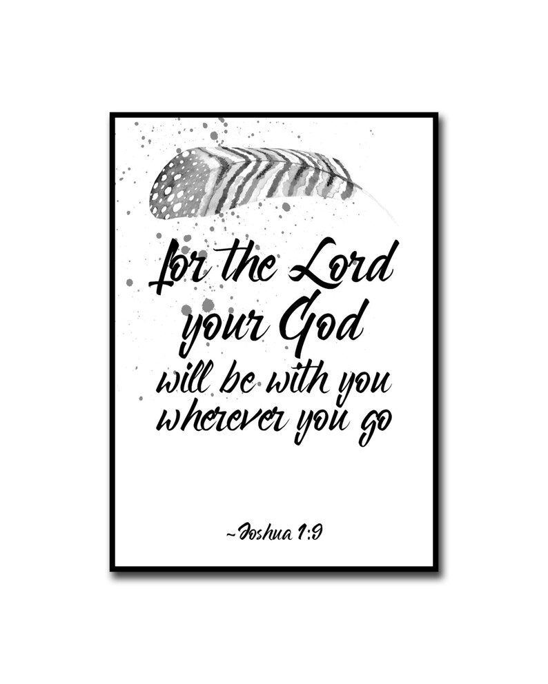 Bible Verse Wall Art Nursery Print Set Nursery Decor Christian Etsy