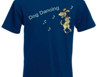T-shirt "Dogdancing", Tanzen mit dem Hund, T-shirt für Fans dieses Hundesports, Funshirt, unisex