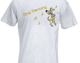 T-shirt "Dogdancing", T-shirt für Fans dieses Hundesportes, Funshirt, unisex, Tanzen mit dem Hund