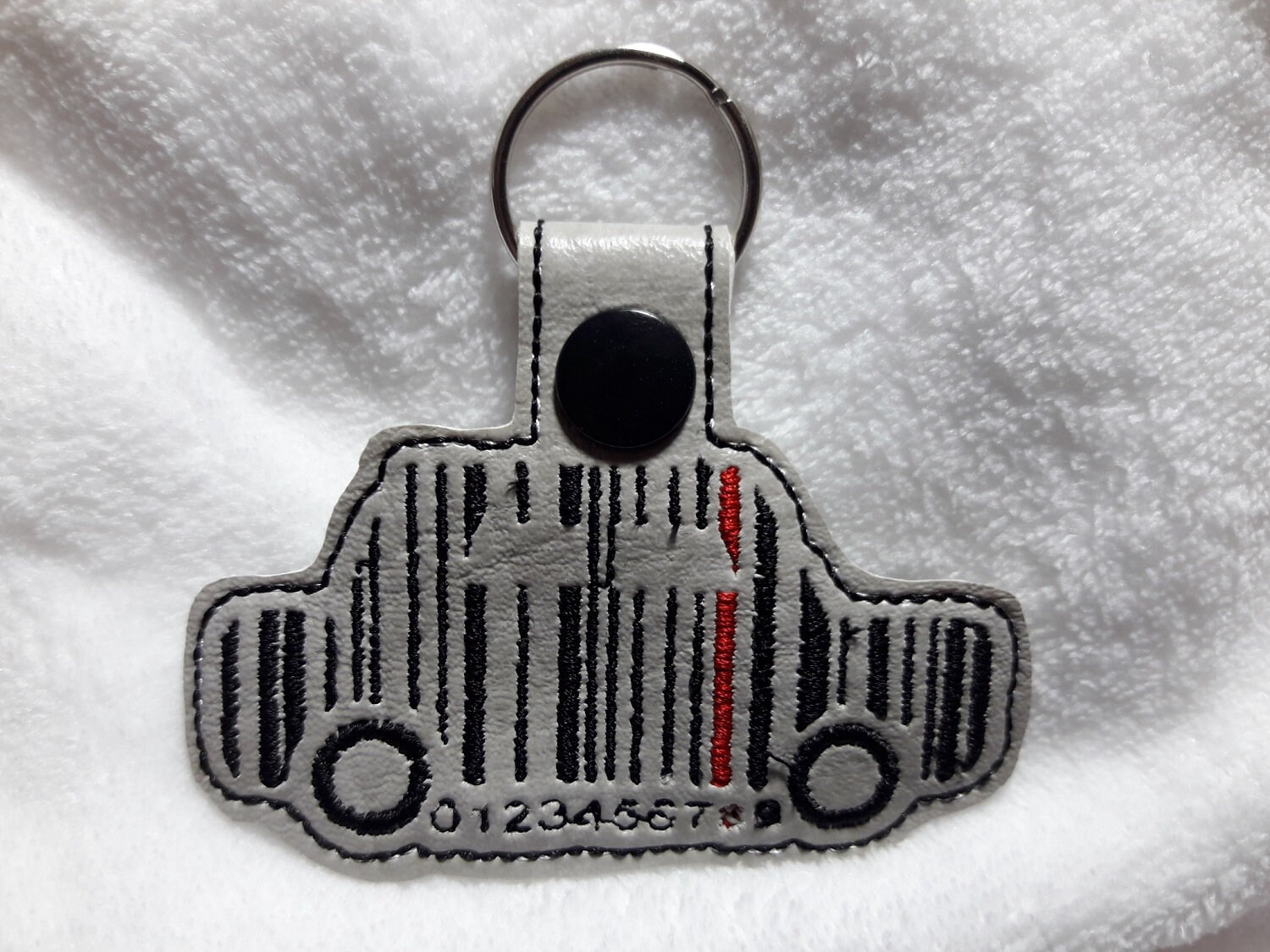 Keychain Car Barcode