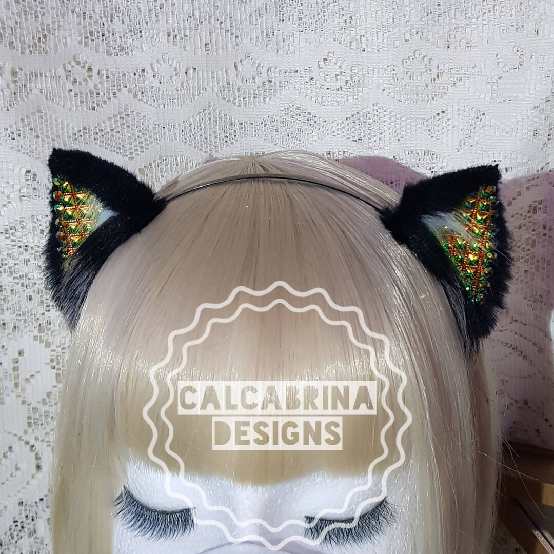 Rainbow Diamond Pattern Mini Ears 2 - Etsy