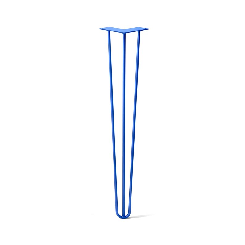 Hairpin Legs 3 Rod Blue 1140 Etsy