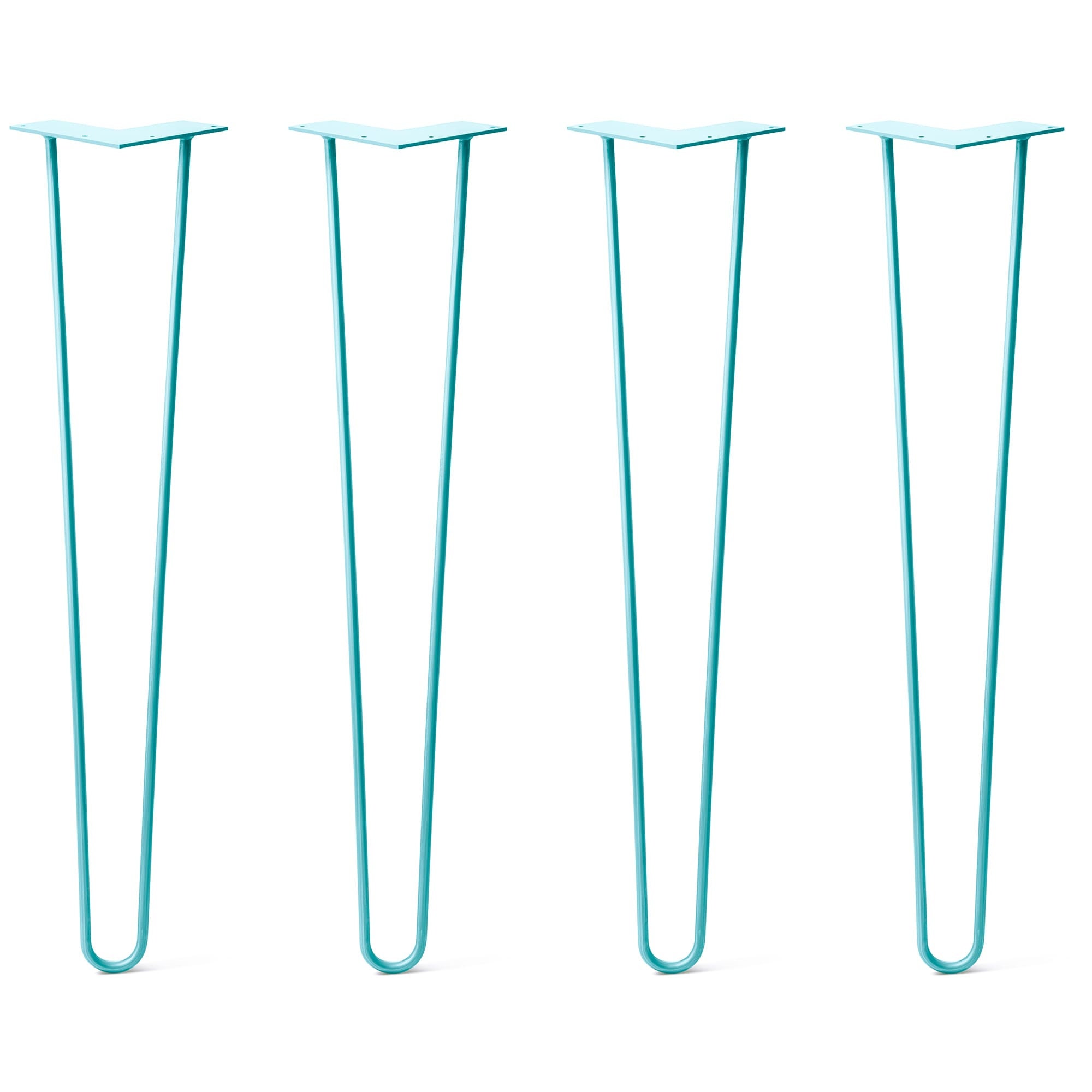 Hairpin Legs Set of 4 2Rod Turquoise Select from Etsy